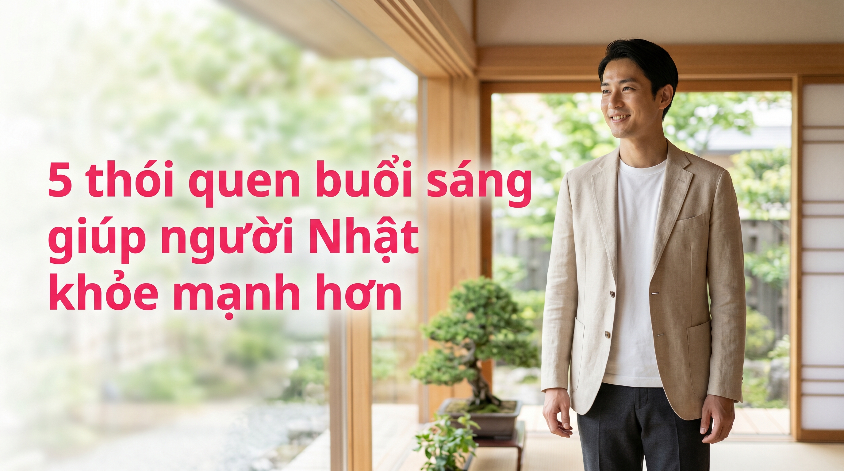 5 thói quen sống cảu người nhật