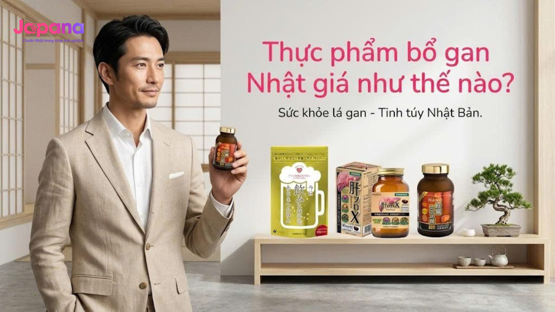 giá tpcn gan Nhật