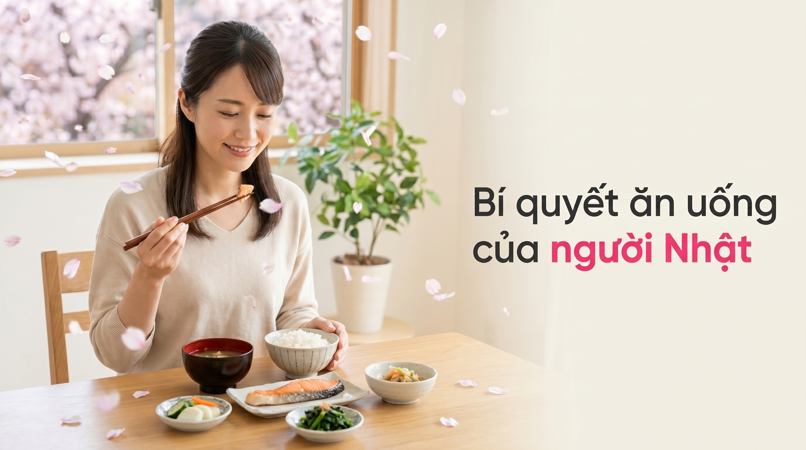 bí quyết ăn uống của người Nhật