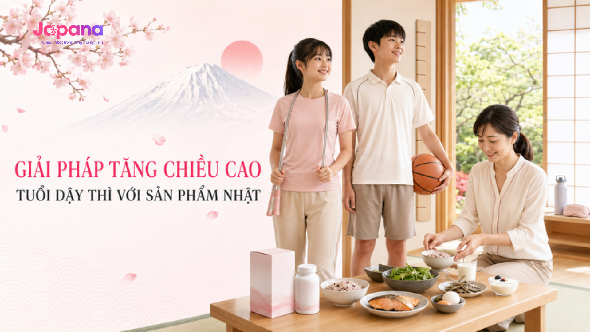Giải pháp tăng chiều cao tuổi dậy thì