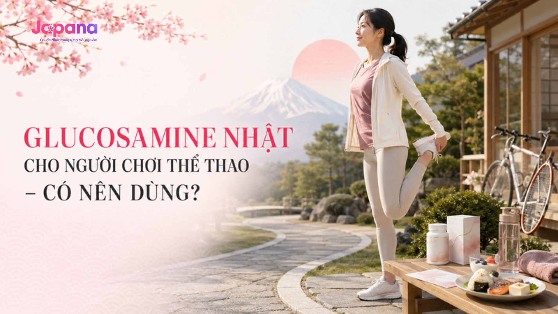 Glucosamine Nhật cho người chơi thể thao