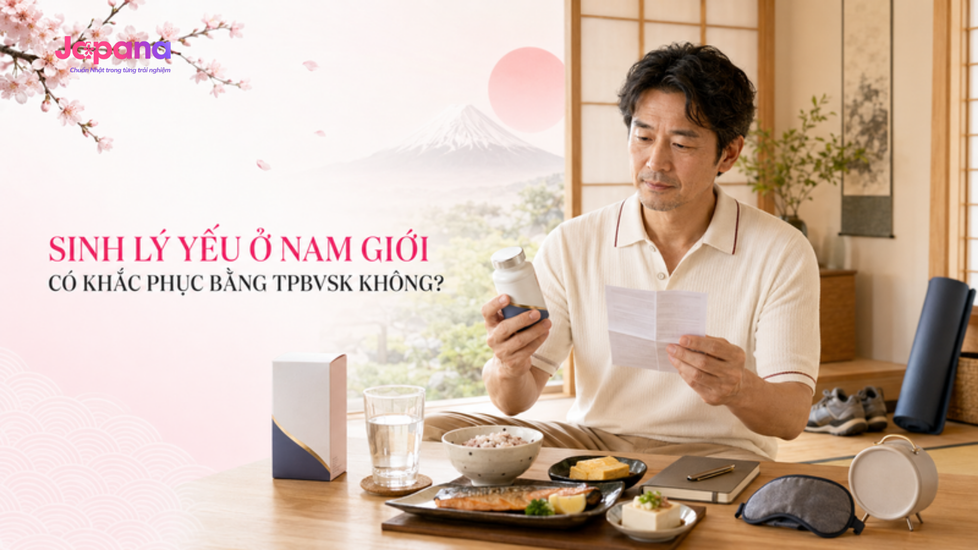 Sinh lý yếu ở nam giới có khắc phục bằng TPBVSK không
