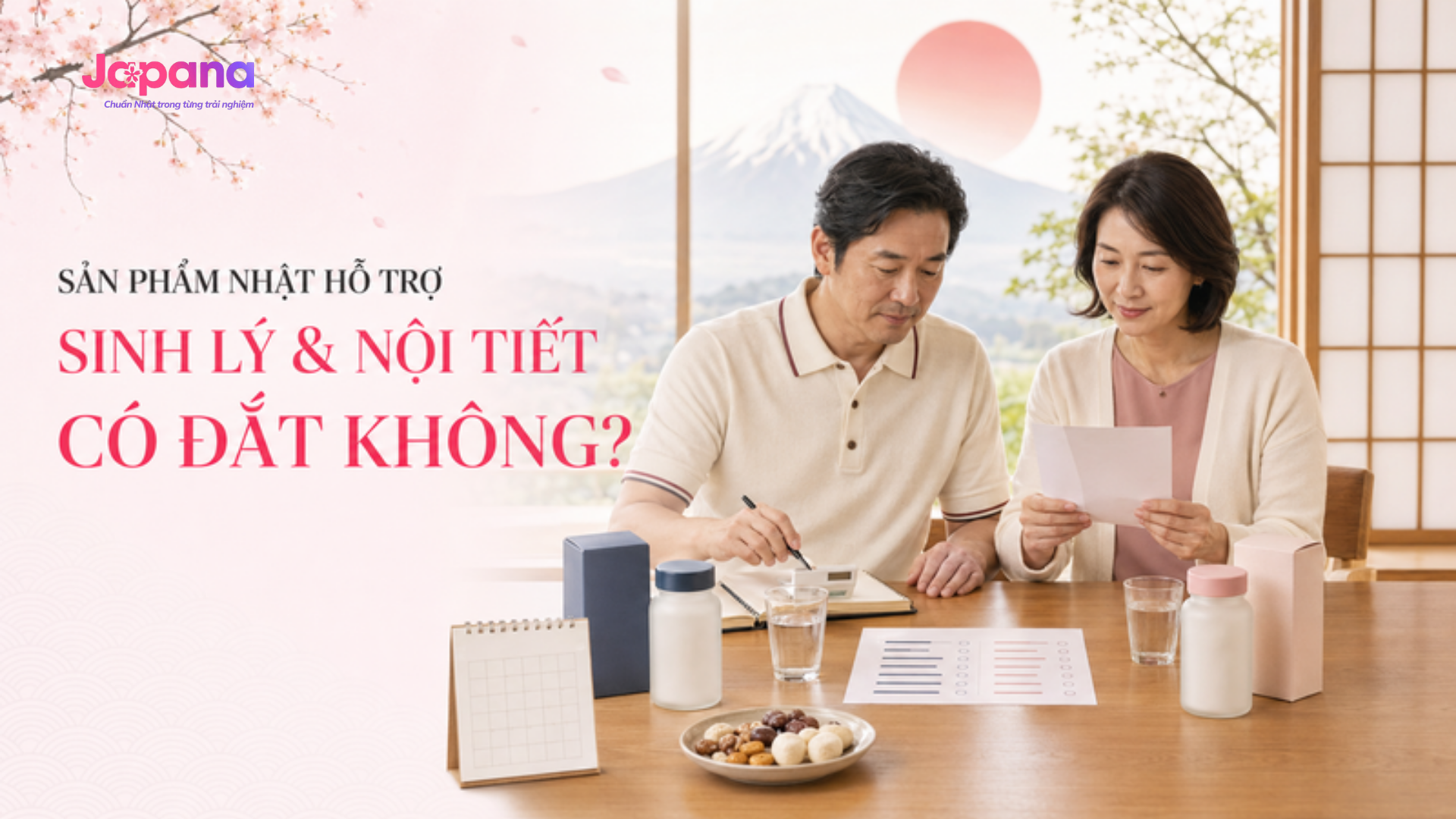 Sản phẩm Nhật hỗ trợ sinh lý & nội tiết có đắt không?