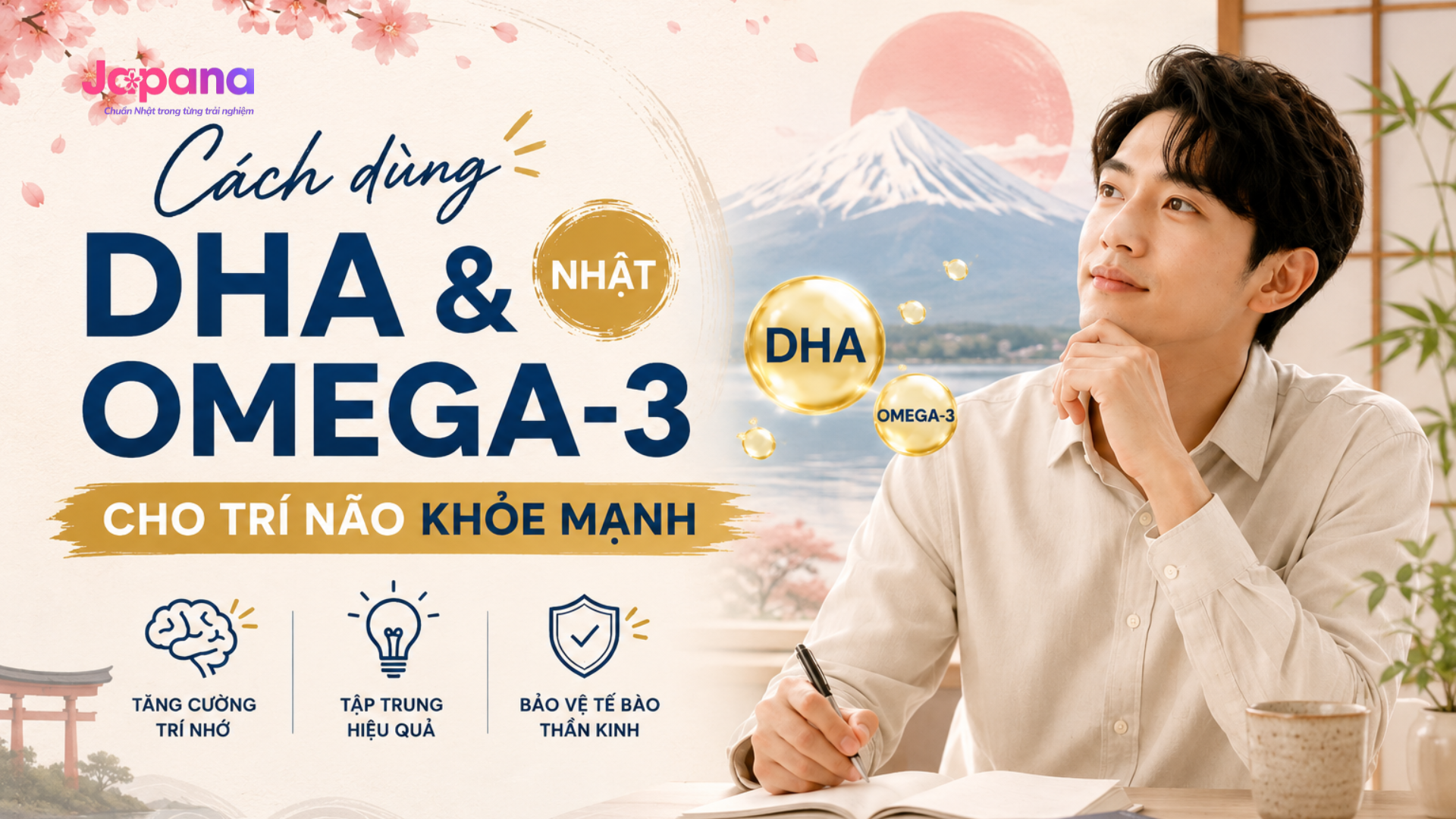 DHA và omega 3 nhật cách dùng