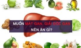 Gợi ý các món ăn giải độc gan cho thực đơn hàng ngày