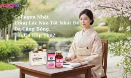 Collagen Nhật Uống Lúc Nào Tốt Nhất Để Da Căng Bóng, Tối Ưu Hấp Thu?