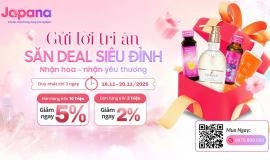 THÁNG 11 TRI ÂN - JAPANA GỬI TRỌN TÂM TÌNH ĐẾN NHỮNG 