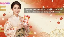Review viên uống AFC Ellagic Acid Nhật Bản: Giảm mỡ nội tạng có tốt không?