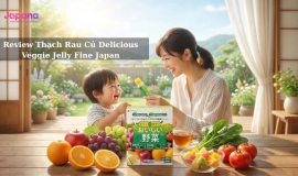 Review Thạch Rau Củ Delicious Veggie Jelly Fine Japan: Bí Quyết Cho Bé Lười Ăn Rau & Cả Nhà Khỏe Mạnh 