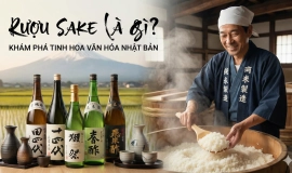 Hành trình của rượu Sake: Từ hạt gạo đến ly Sake tinh tế chuẩn Nhật Bản