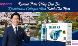 Review Nước Uống Đẹp Da Kinohimitsu Collagen Men Dành Cho Nam