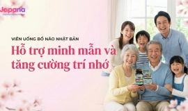 Bổ não Nhật Bản: Viên uống hỗ trợ minh mẫn, tập trung và tăng cường trí nhớ