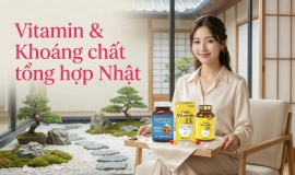 Vitamin & Khoáng chất tổng hợp Nhật Bản: Bí quyết dinh dưỡng cân bằng