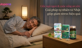 Giấc ngủ ngon & cuộc sống an yên: Giải pháp tự nhiên từ Nhật giúp giảm stress hiệu quả