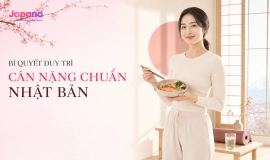 Bí quyết duy trì cân nặng chuẩn Nhật Bản