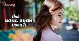 Hóa thành Nàng xuân chỉ trong 1 giây
