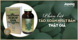 Bí quyết phân biệt tảo xoắn Nhật thật giả cực chuẩn bạn nên biết