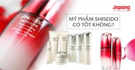 Mỹ phẩm Shiseido có tốt không?