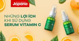 Những lợi ích khi sử dụng serum vitamin C
