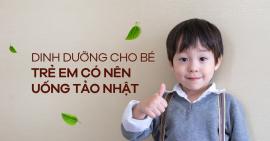 Dinh dưỡng cho bé - Trẻ em có nên uống tảo Nhật?