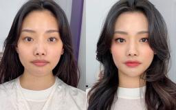 Tuyệt chiêu makeup cho các nàng có mũi tẹt và mặt to