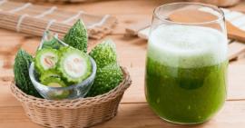 Thực hư việc giảm cân từ việc uống nước ép trái khổ qua