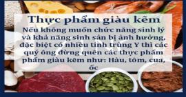 5 nhóm thực phẩm tăng tinh trùng y giúp nhanh chóng thụ thai bé trai