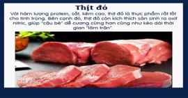 Top 10 loại thức ăn giúp tăng số lượng tinh trùng hiệu quả cho nam giới
