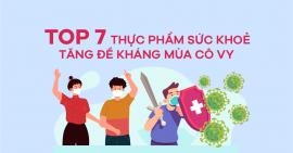TOP 7 “sản phẩm vàng” tăng cường đề kháng, đánh bay Cô Vy