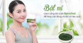 Mách bạn cách tăng cân chuẩn khoa học với tảo xoắn Spirulina