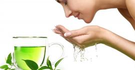 Rửa mặt bằng nước trà xanh và hiệu quả không ngờ mà nó đem lại
