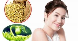 Đẩy lùi lão hoá giúp da mịn màng nhờ mầm đậu nành