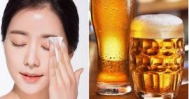 Rửa mặt bằng bia có làm bạn trắng như lời đồn?