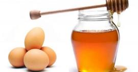 Trứng gà và mật ong cho làn da trắng sáng rạng ngời