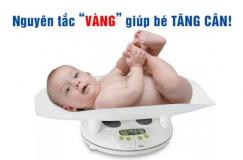 3 nhóm thực phẩm giúp trẻ tăng cần dành cho ba mẹ