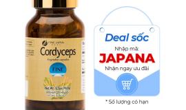 Review viên uống đông trùng hạ thảo Nhật Bản Cordyceps Fine Japan