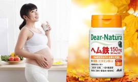 Review Viên uống bổ sung Sắt và Acid Folic cho mẹ bầu Asahi Dear Natura