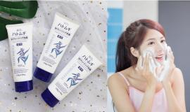 Sữa rửa mặt Hatomugi màu trắng dùng cho da gì hợp nhất?
