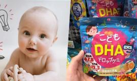 Kẹo bổ sung DHA cho bé của Nhật: Thơm ngon mê ly