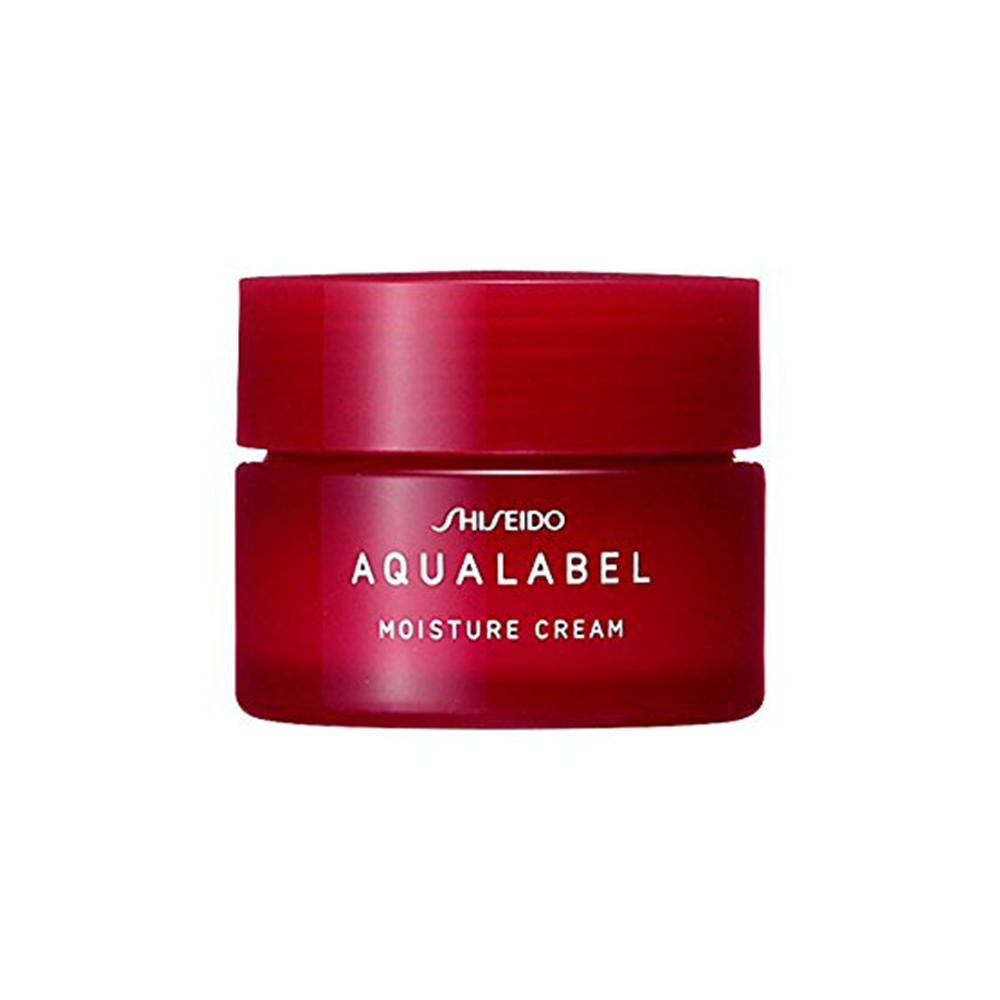 Kem dưỡng Shiseido Aqualabel Cream màu đỏ