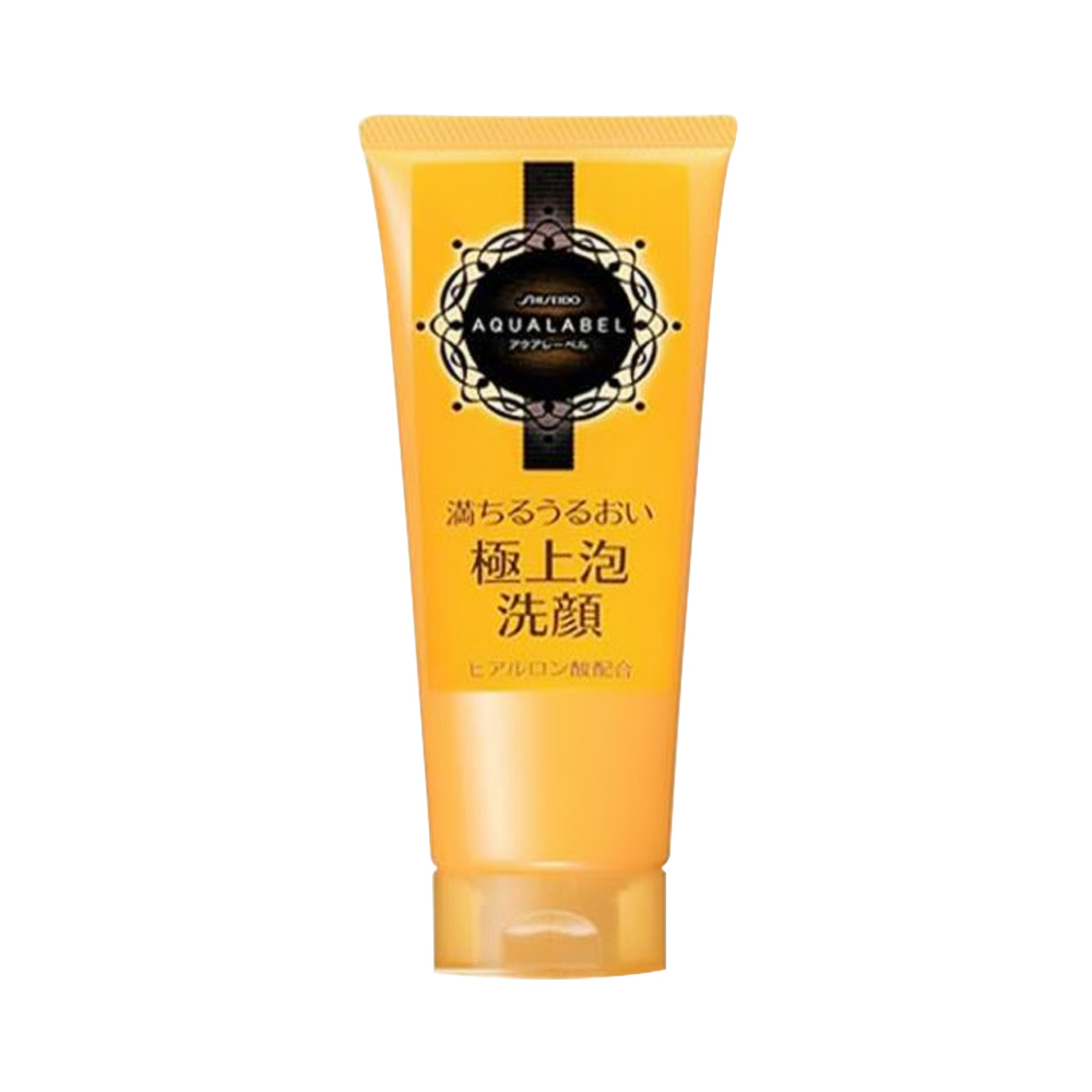 Sữa rửa mặt Shiseido Aqualabel Wash EX màu vàng 110g