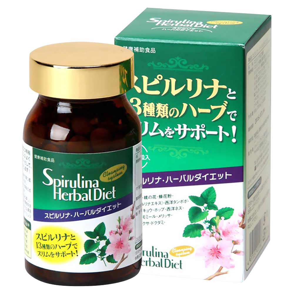 Tảo Spirulina Herbal Diet (300 viên)