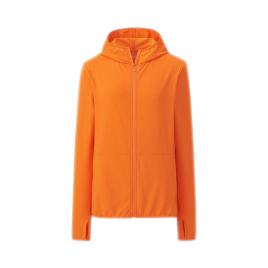 Áo chống nắng Uniqlo nữ thun lạnh Nhật Bản Airism 2017 (màu cam)