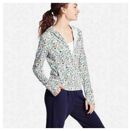 Áo khoác chống nắng Uniqlo 2016 (hoa văn xanh lá)