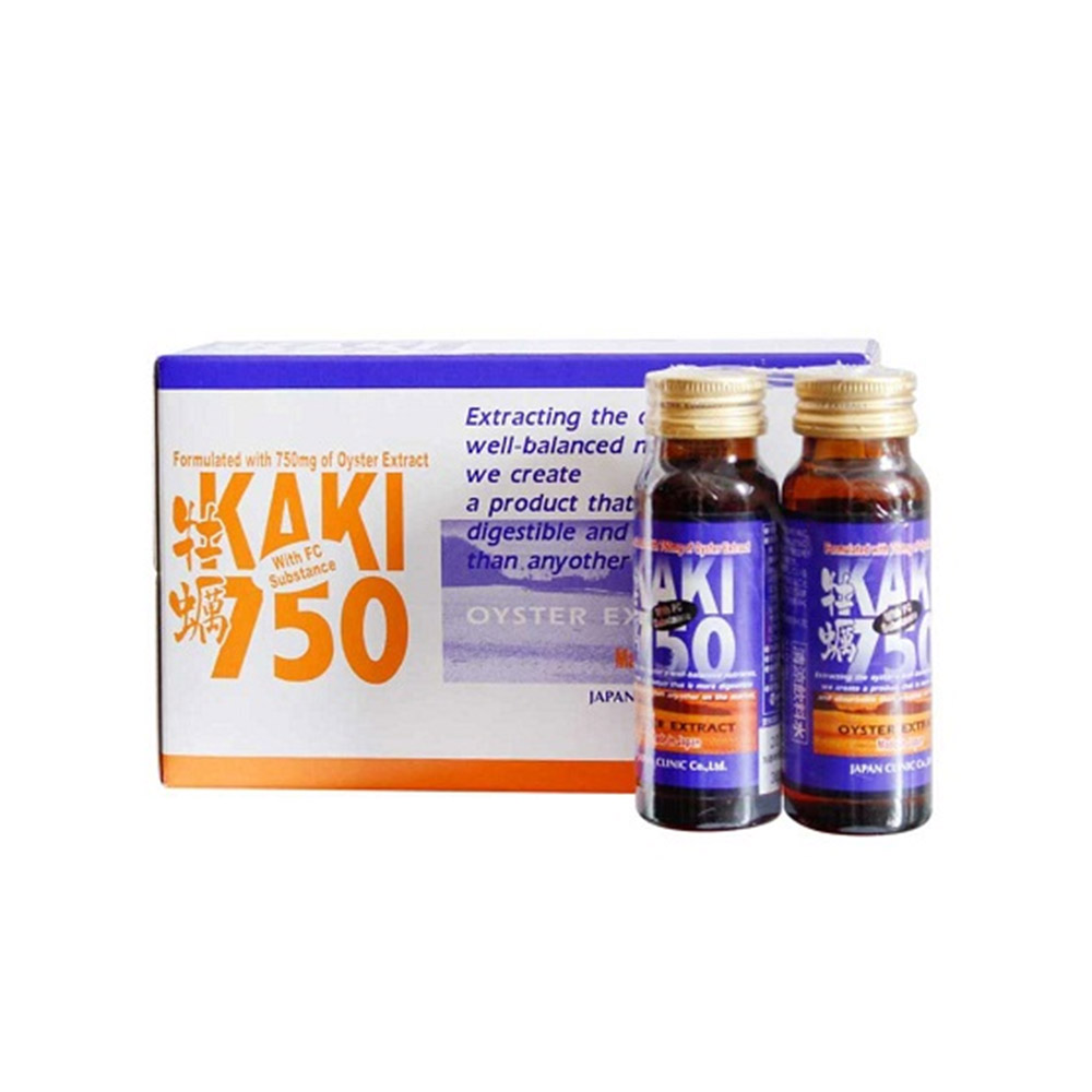 Nước uống tinh chất hàu Nhật Bản - Kaki 750 Drink