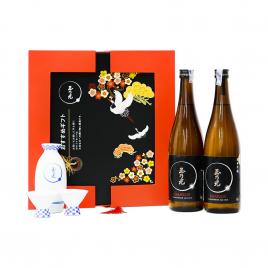 Hộp quà tết rượu sake Tamanohikari Junmai Ginjo Karakuchi 720ml 