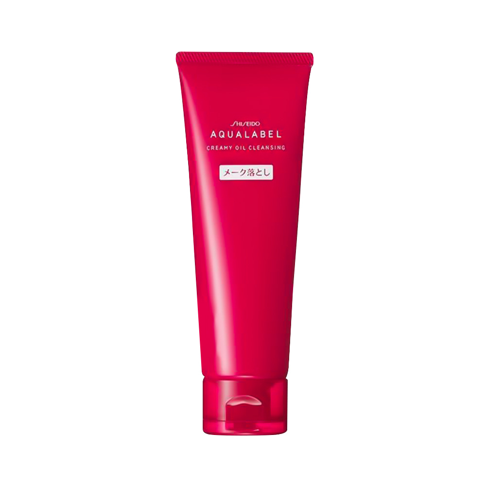 Kem tẩy trang Shiseido Aqualabel Oil Cleansing (màu đỏ)
