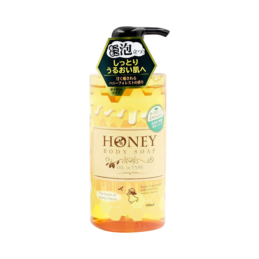 Sữa tắm dưỡng ẩm, làm mịn da Honey Funs 500ml (Dạng gel)