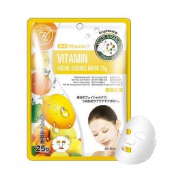 Mặt nạ dưỡng trắng da Mitomo Natural Vitamin Brightening (1 miếng)