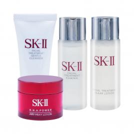 Bộ 4 sản phẩm dưỡng da chống lão hóa SK-II Mini (Phiên bản 2)